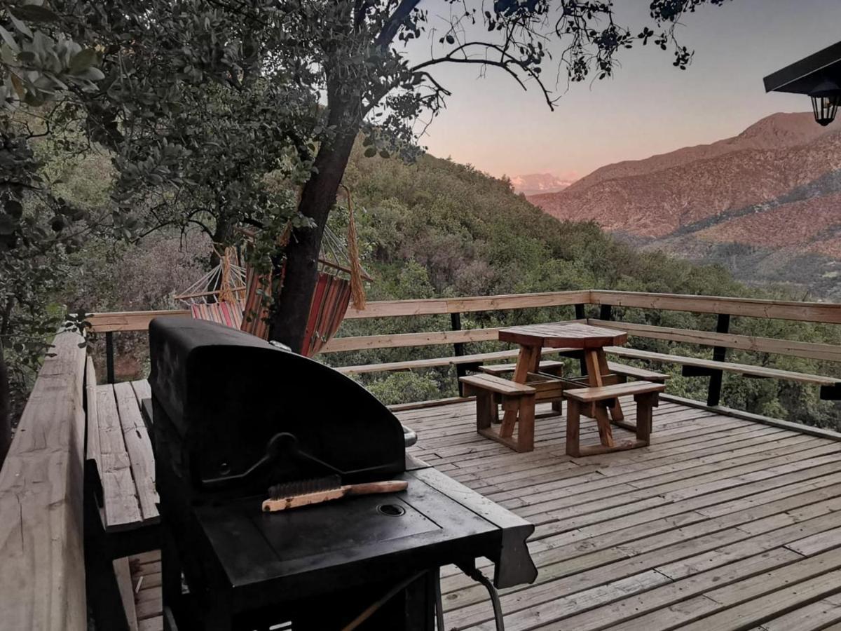 Cabana San Jose Del Maipo Sector La Obra Los Chacayes Zewnętrze zdjęcie